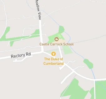 map for Castle Carrock School Canteen