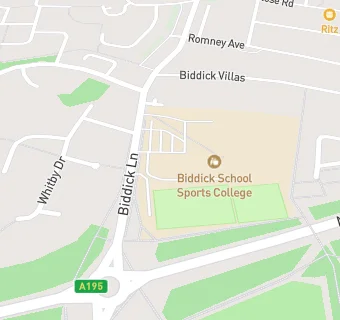 map for Biddick Academy