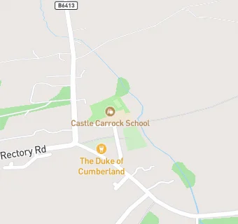 map for Castle Carrock School