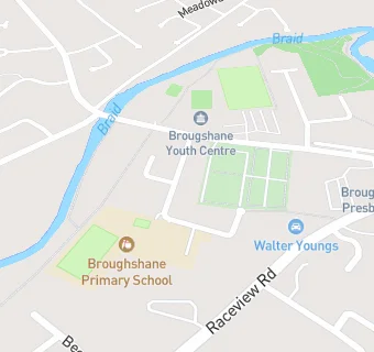 map for Broughshane Primary School & Nursery Unit