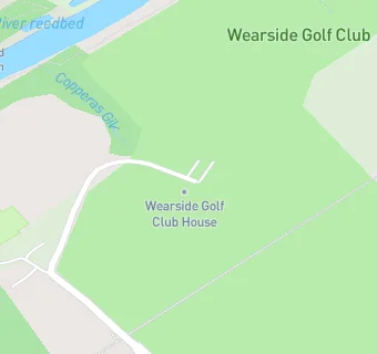 map for Wearside Golf Club