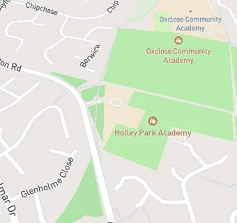 map for Holley Park Adcaemy