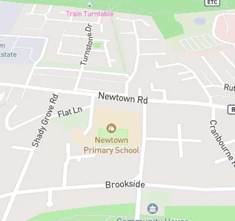 map for Newtown Primary School