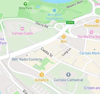 map for Skiddaw Dining Room & Calva Bar - Baxerstorey