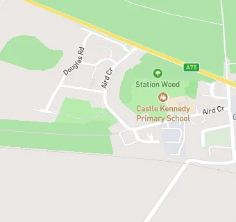 map for Castle Kennedy Primary School