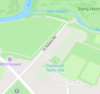 map for Chatsworth Tennis Club