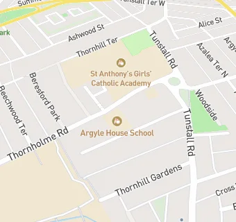 map for Argyle House School