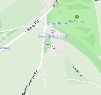 map for Beamish Park Hotel