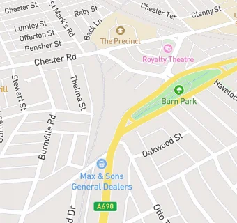 map for Rontec Durham Road Service Station