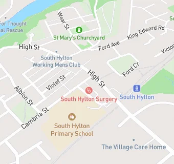 map for South Hylton Pharmacy