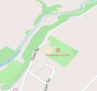 map for Creetown School