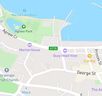 map for Harbour Lights Guest House