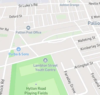 map for Lambton Street Fellowship Centre