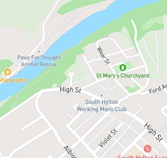 map for South Hylton Tansy Centre