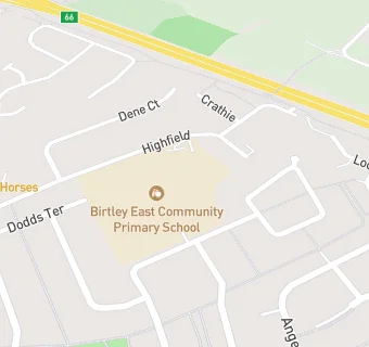 map for Birtley East Community Primary School