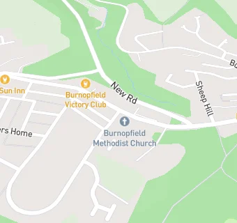 map for Burnopfield Primary School