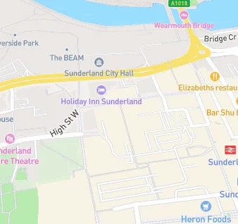 map for Ibbitson J & HB(Sunderland) LT