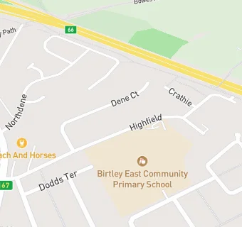 map for Birtley East Primary School (Kitchen)