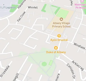 map for Albany Discount Stores