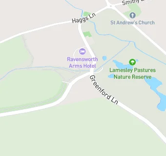 map for Ravensworth Arms Hotel