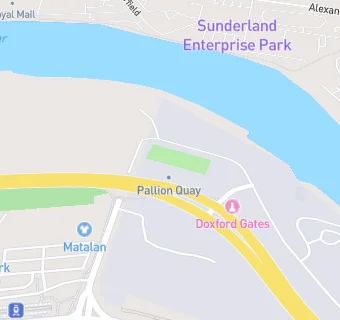 map for Sunderland Wall