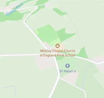 map for Whitley Chapel C of E First School