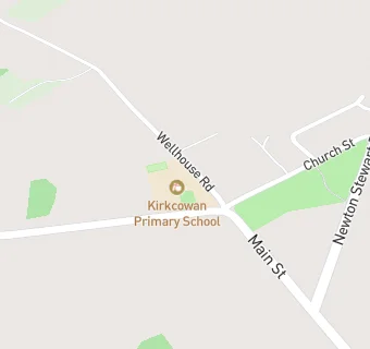 map for Kirkcowan School