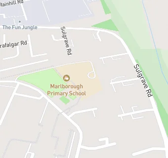 map for Marlborough Primary School