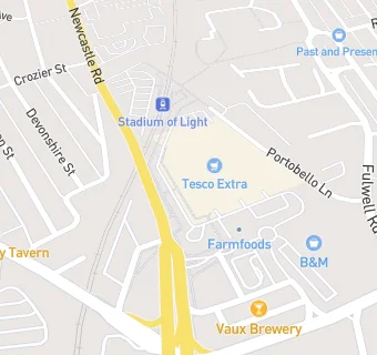 map for Tesco