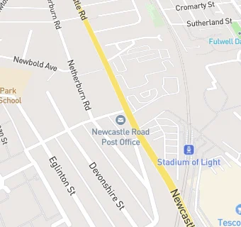 map for Newcastle Road Convenience Store