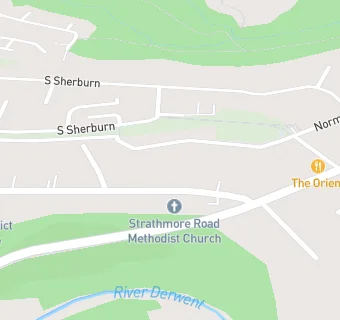 map for Greencroft Lodge Dental Practice