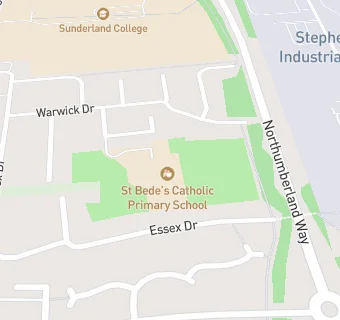 map for St Bede's Roman Catholic Voluntary Aided Primary School