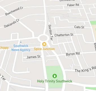 map for Ying's Thai Takeaway