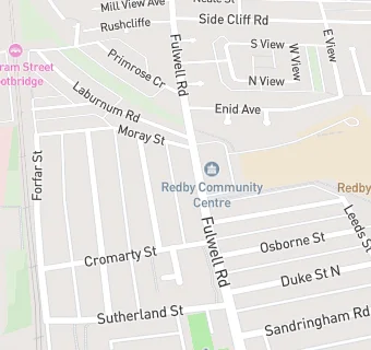 map for Redby Primary School