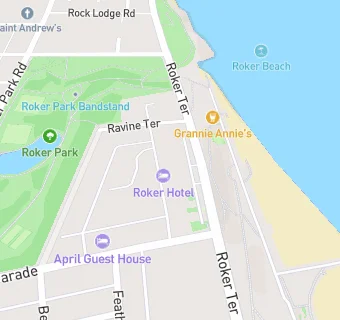 map for Antico Restaurant Roker