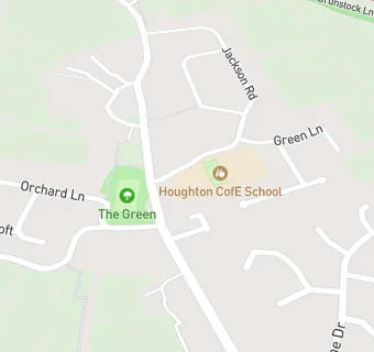 map for Houghton CofE School