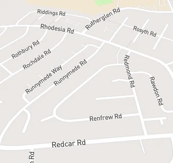 map for Red House Medical Centre