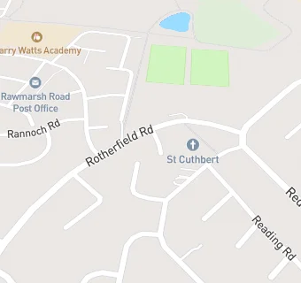 map for Blossom Hill Care Home