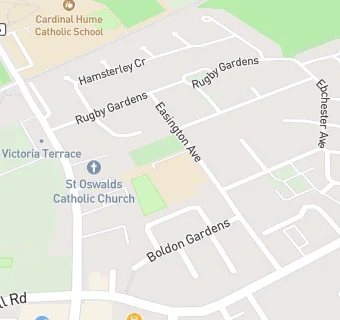 map for St Oswald's Catholic Primary, Wrekenton