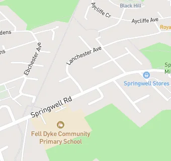 map for Felldyke Primary School (Kitchen)