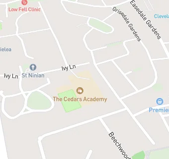 map for The Cedars Academy