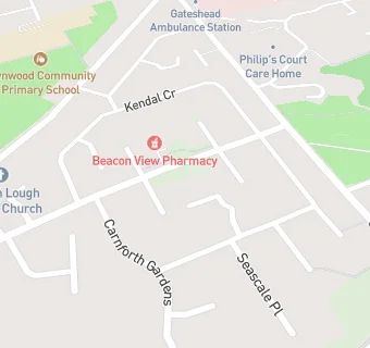 map for Beacon View Medical Centre