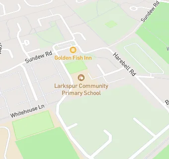 map for Larkspur Community Primary School