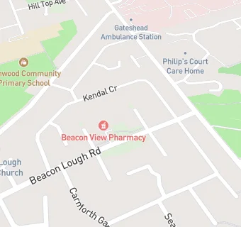 map for Beacon View Pharmacy Limited