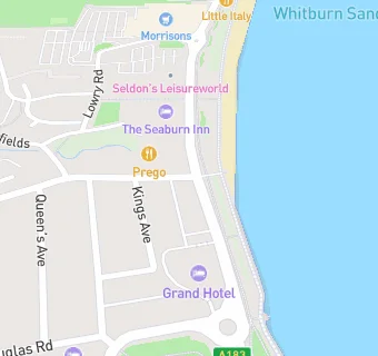 map for Devito's Seaburn