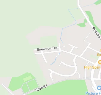 map for Spen And District Social Club