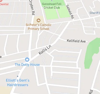 map for Fell Cottage Surgery