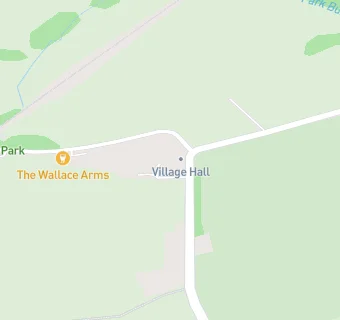 map for Featherstone Village Hall