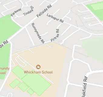 map for Whickham School and Sports College (Kitchen)