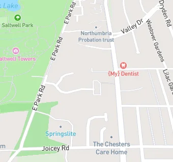 map for Heathfield Senior High School